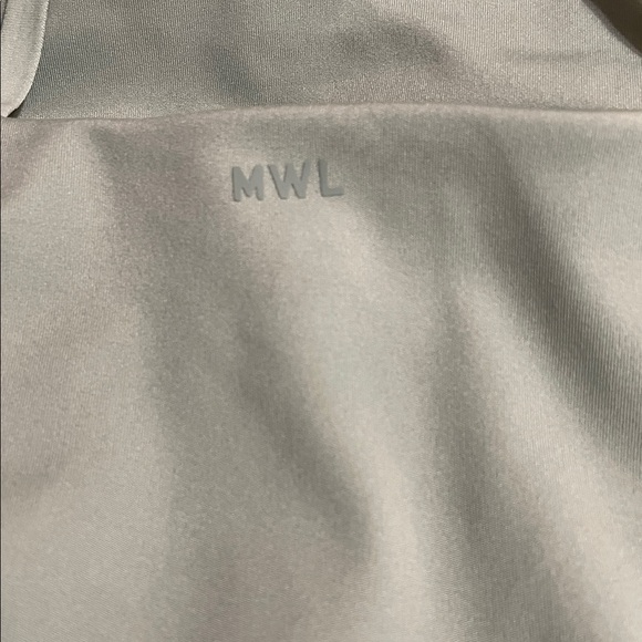 Madewell 2.0 MWL Flex Fitness Dress NWOT Mint Green Size Med Strappy Criss Cross - Picture 7 of 11